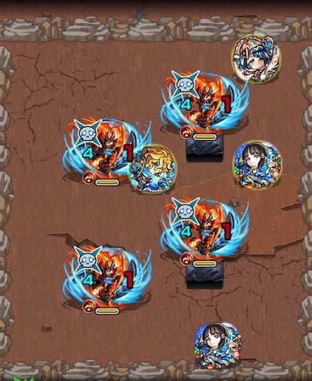 夕蝉の庭園5ステージ2攻略