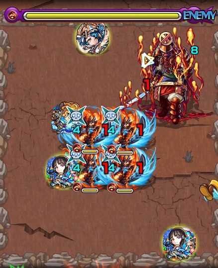 夕蝉の庭園5ステージ3攻略