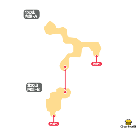 ドラクエ6 Dq6 北の山のマップ ゲームエイト