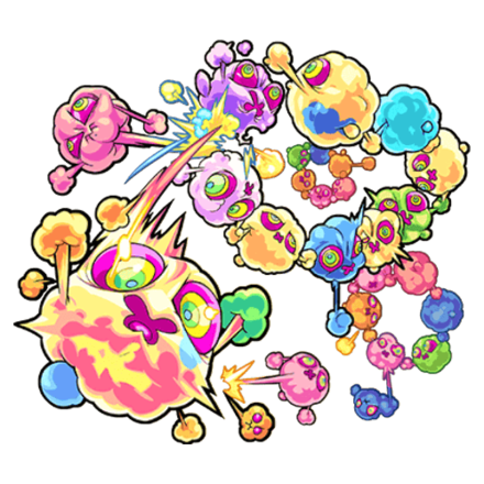 カビカビーズ進化画像