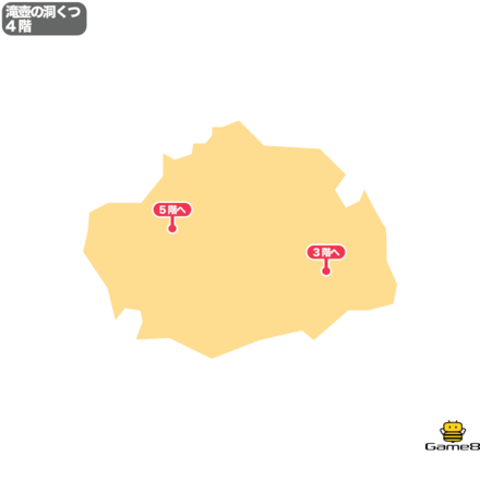 ドラクエ7の滝壺の洞くつ4階