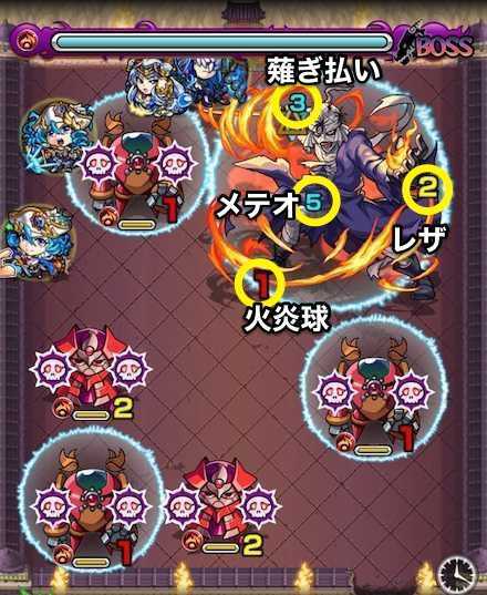 志々雄真実のボスステージ1攻略