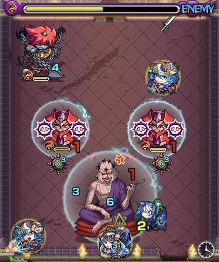 志々雄真実のステージ2召喚後