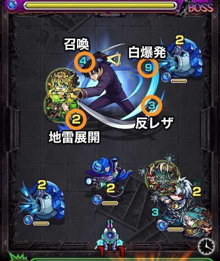 四乃森蒼紫のボスステージ3攻略