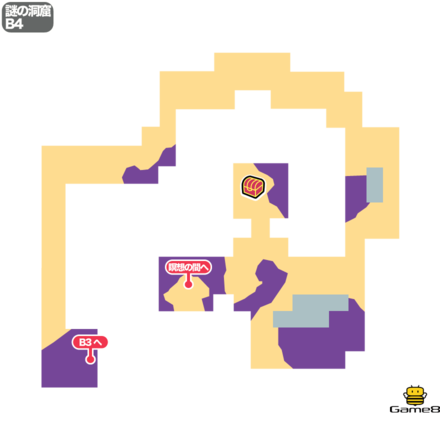 ドラクエ5の謎の洞窟のB4