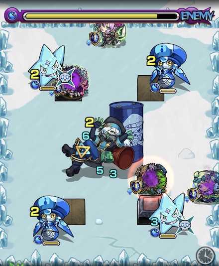 燐銅少佐のステージ3攻略クロスドクロ後