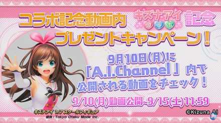 プレゼントキャンペーンのバナー