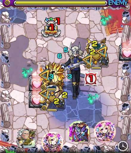 白金大将のステージ1攻略