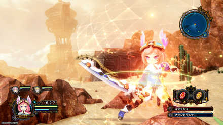 アークオブアルケミスト ゲーム画面