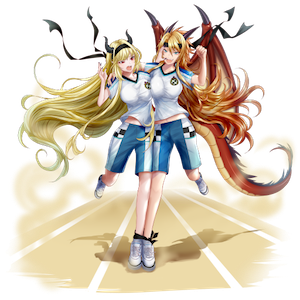 オセロニアの［二人三脚］ベルーガ&エクロの画像