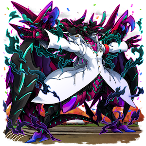 オセロニアの［暗黒応援団長］ノクタニアの画像