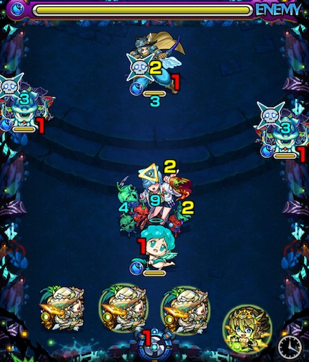 カルナのステージ1攻略