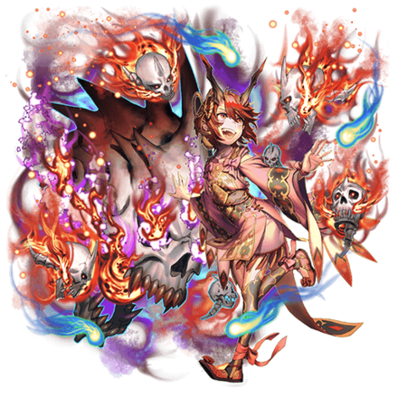 オセロニアの［怨火の鬼娘］カリシャの画像