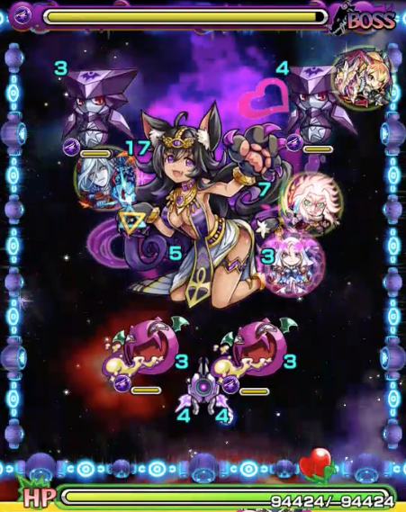 乱闘!モンスト宇宙大戦のステージ画像13