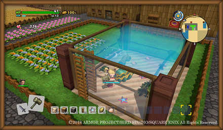 DQB2ガラス窓ブロック