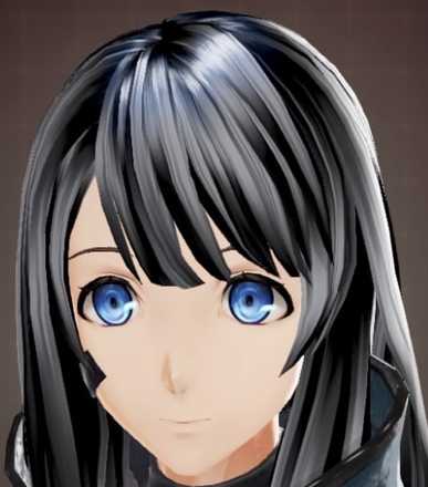 ゴッドイーター3キャラメイク フェイス女4