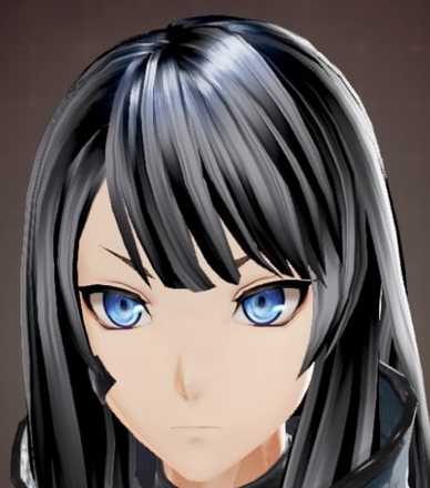 ゴッドイーター3キャラメイク フェイス女7