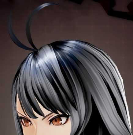 ゴッドイーター3キャラメイク アクセサリはねっ毛2