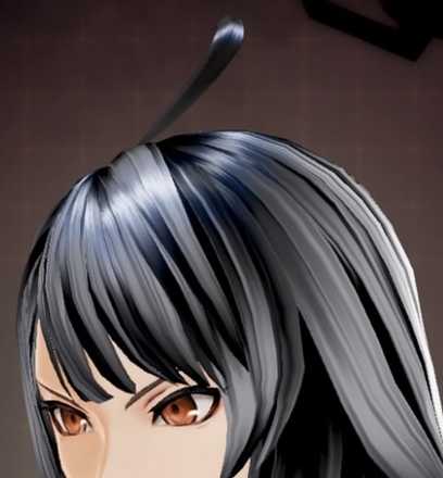 ゴッドイーター3キャラメイク アクセサリはねっ毛4