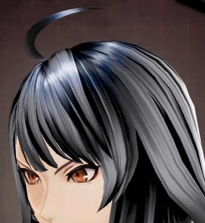 ゴッドイーター3キャラメイク アクセサリはねっ毛5