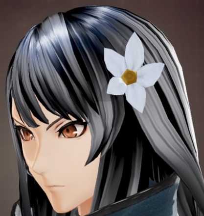 ゴッドイーター3キャラメイク アクセサリ花飾り