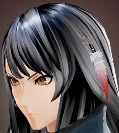 ゴッドイーター3キャラメイク アクセサリ羽根飾り