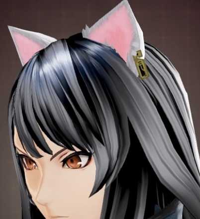 ゴッドイーター3キャラメイク アクセサリネコミミ