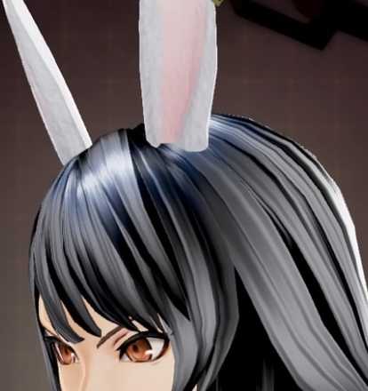 ゴッドイーター3キャラメイク アクセサリウサミミ