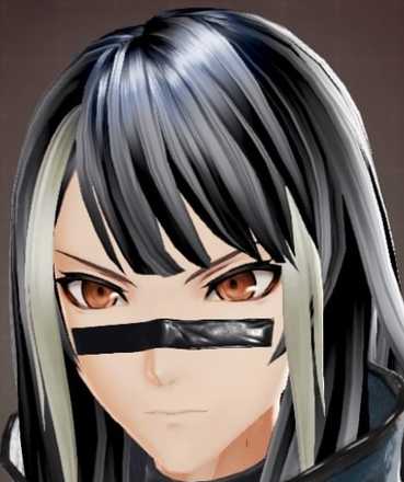 ゴッドイーター3キャラメイク アクセサリBテーピング4