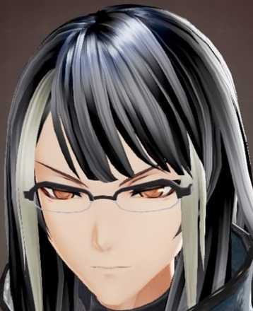 ゴッドイーター3キャラメイク アクセサリBメガネ1