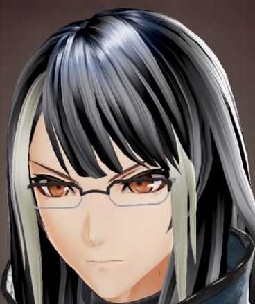 ゴッドイーター3キャラメイク アクセサリBメガネ2