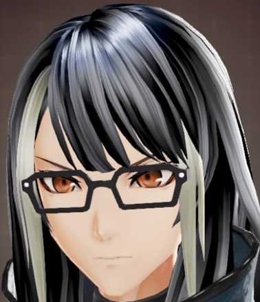 ゴッドイーター3キャラメイク アクセサリBメガネ3