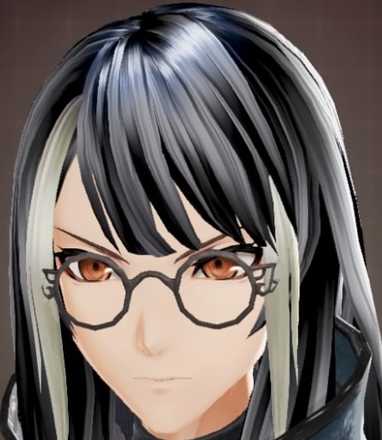 ゴッドイーター3キャラメイク アクセサリBメガネ4