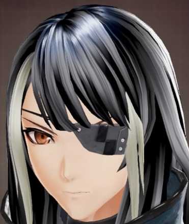 ゴッドイーター3キャラメイク アクセサリB眼帯1