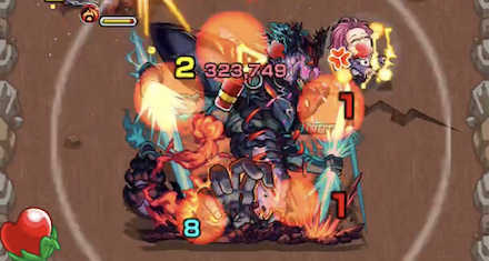 アスラの反撃を利用してボスを攻撃