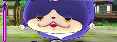 デカニャンのバトル画面