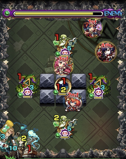 禁忌の獄18ステージ2攻略