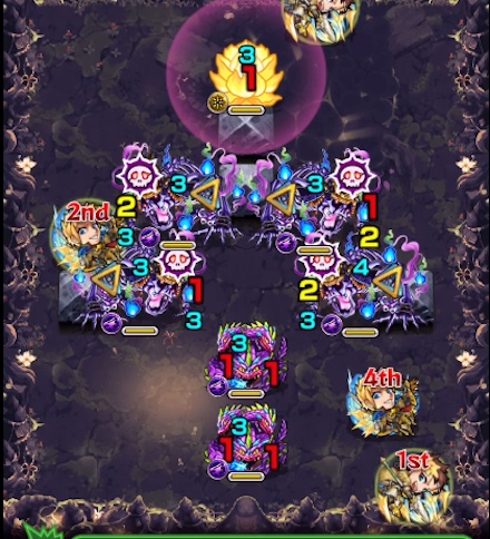 禁忌の獄20ステージ2攻略