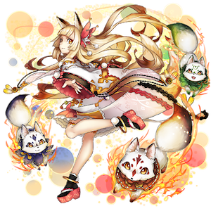 オセロニアの［二尾の狐姫］クイナの画像