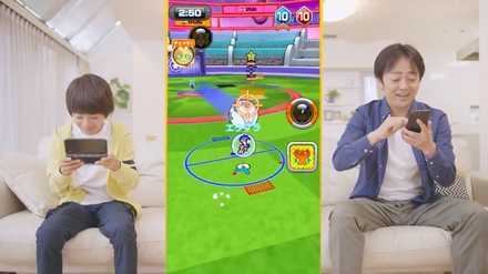 モバイルボール ゲーム画面