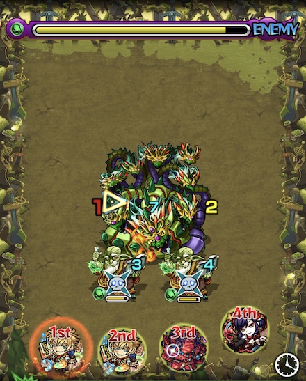 ヴィーラステージ1攻略