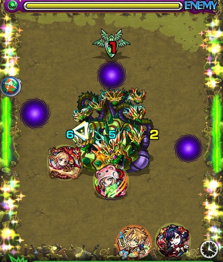 ヴィーラステージ1クロスドクロ後