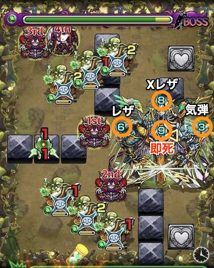 ヴィーラ(轟絶・究極)のボスステージ2攻略