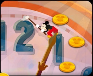 ミッキーの大時計