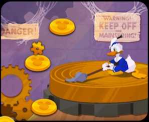 ミッキーの大時計