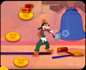 ミッキーの大時計