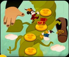 ミッキーのジャックと豆の木