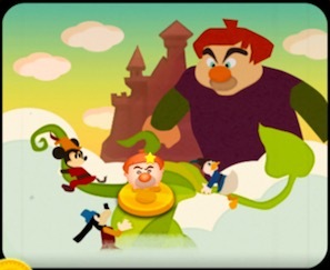 ミッキーのジャックと豆の木