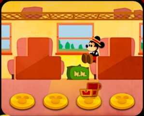 ミッキーのドキドキ汽車旅行