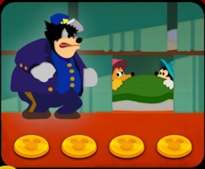 ミッキーのドキドキ汽車旅行